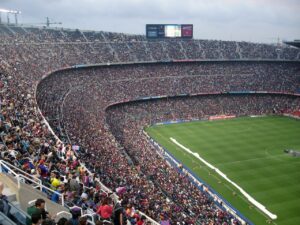 Un gran número de audiciones estuvieron presentes en el partido final en España
