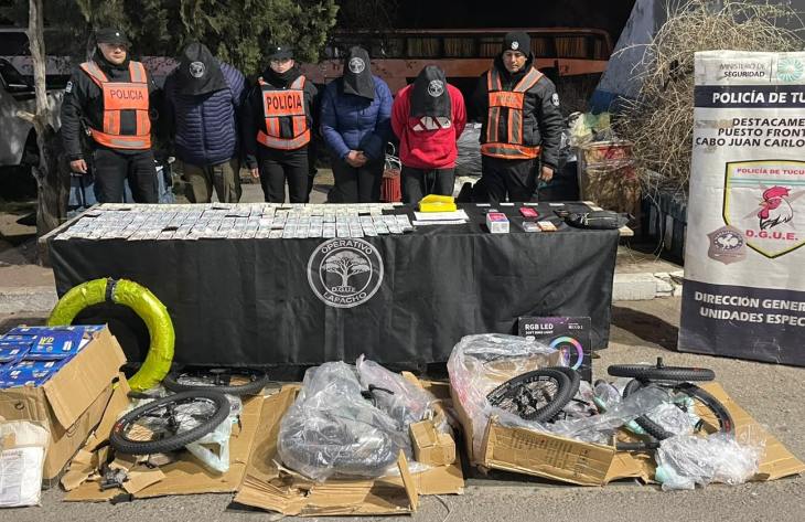 Incautaron más de un kilo de cocaína en Cabo Vallejo: hay tres detenidos